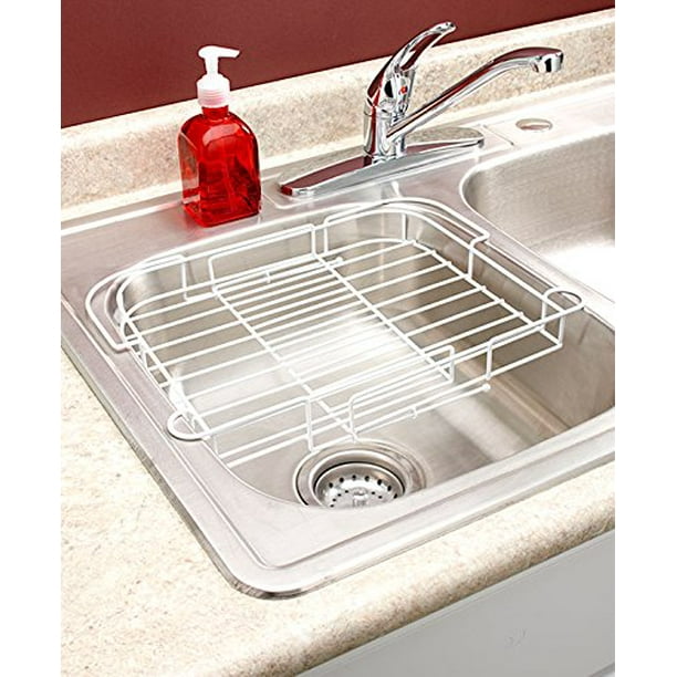 Expandable Sink Rack White Expandable Sink Rack White